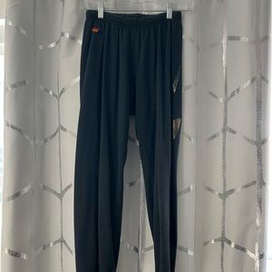 Aviator Nation gold bolt sweatpants